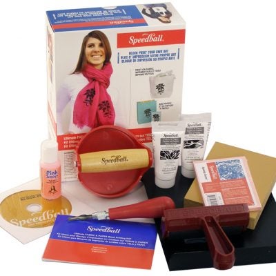 Ultimate Fabric Block Printing Kit