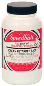 Speedball Opaque Iridescent Fabric Screen Printing Ink, 8-Ounce, Pearly  White