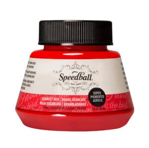 Super Pigmented Acrylic Ink 2oz Scarlet Red