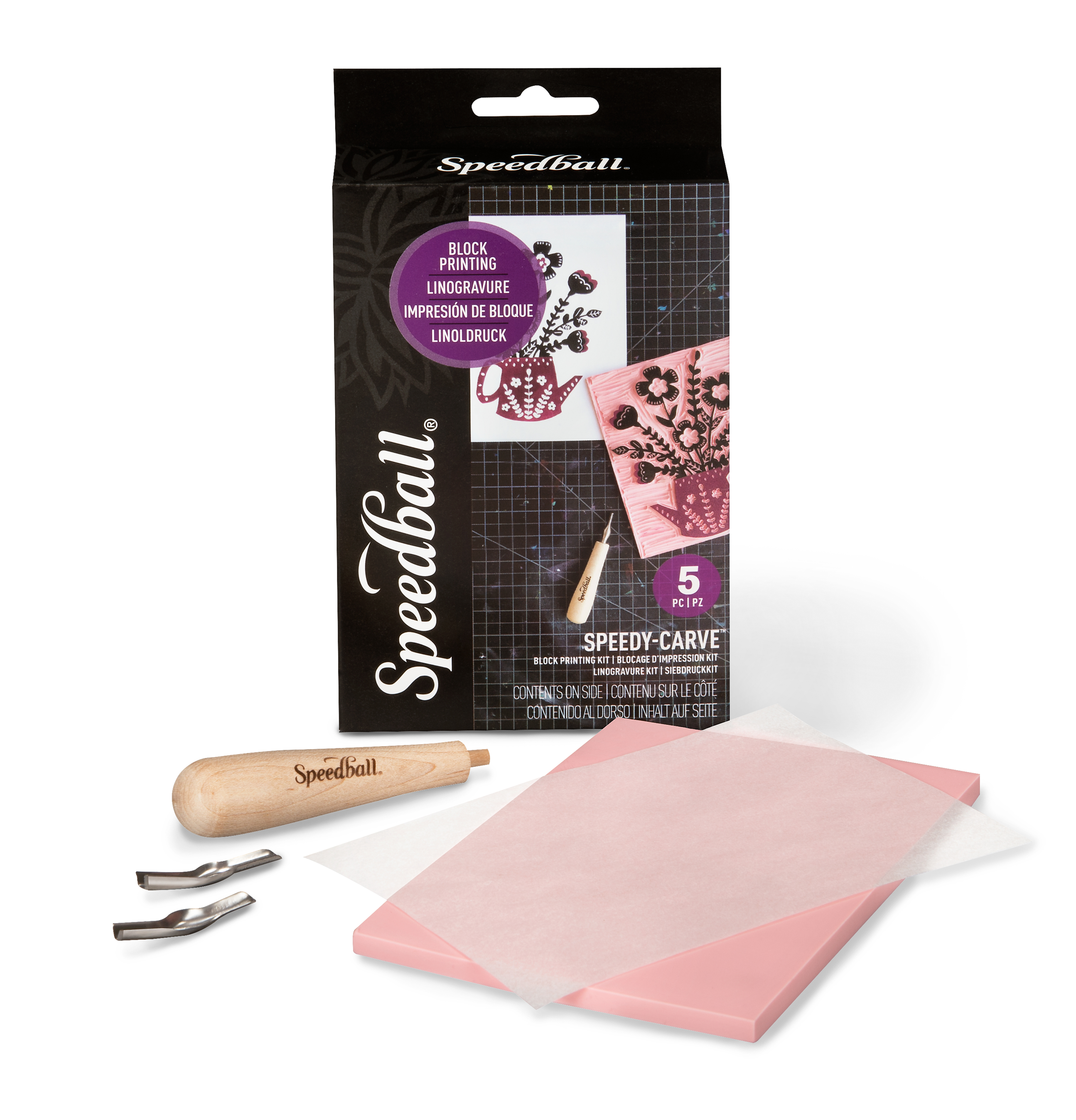 Speedball Ultimate Fabric Block Printing Kit